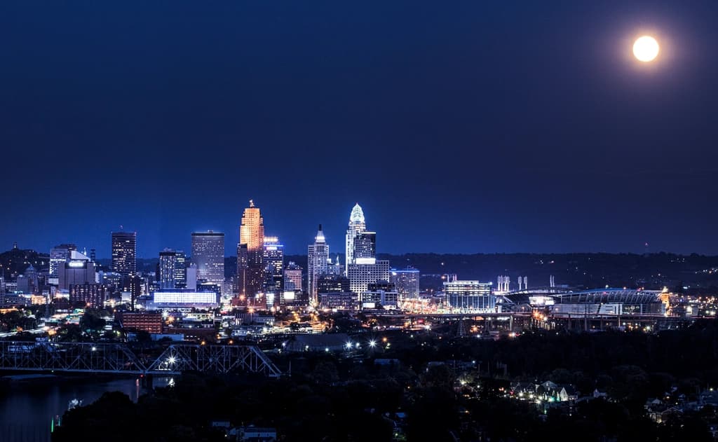 Cincinnati, OH skyline