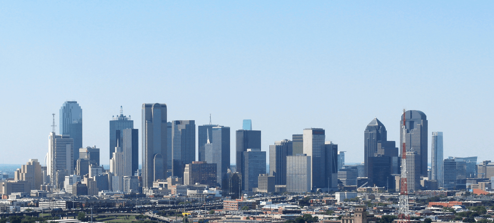 Dallas-Fort Worth, TX skyline